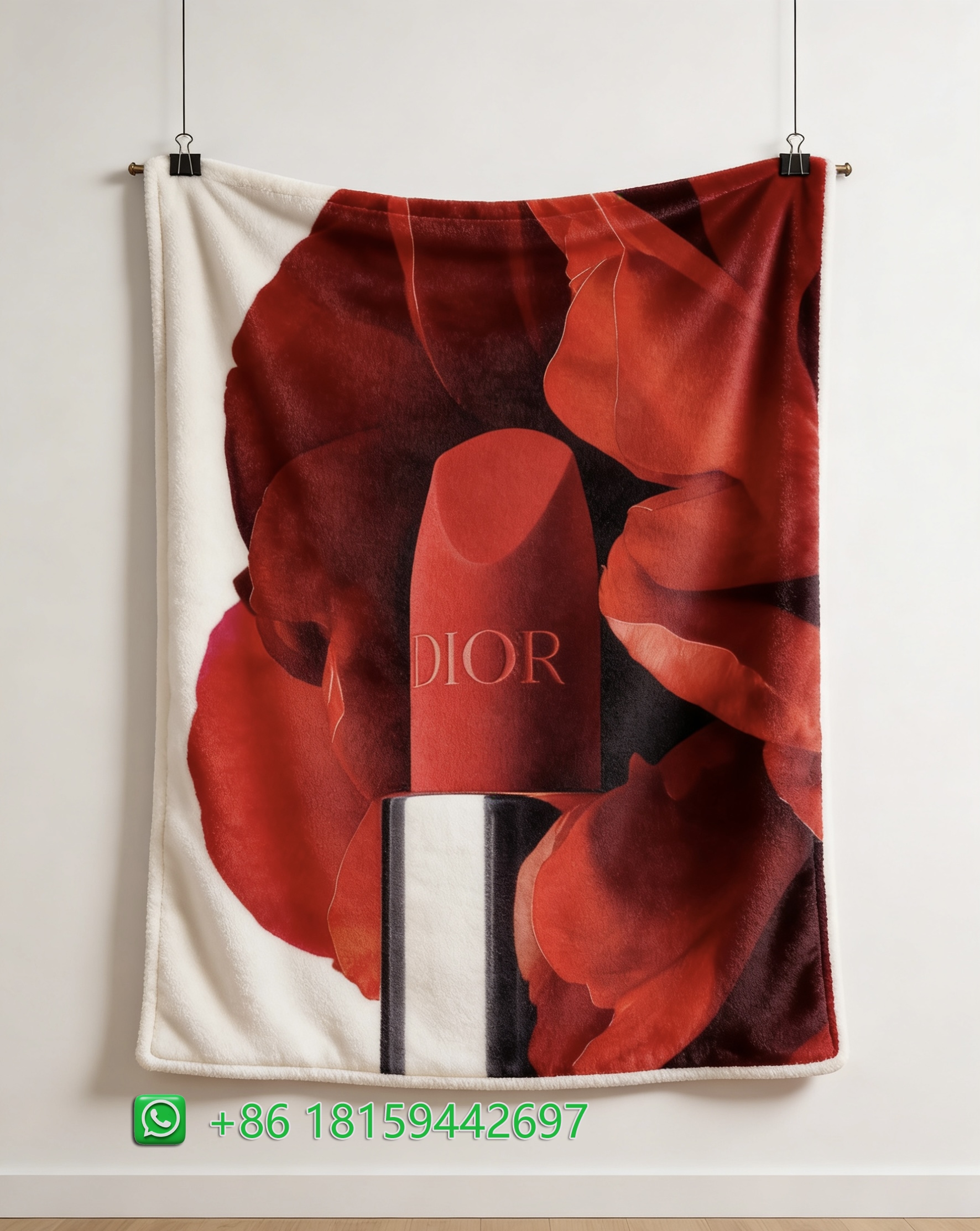 Dior Throw Blankets